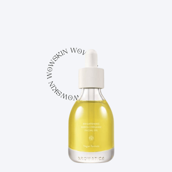 Redă luminozitatea naturală tenului cu uleiul facial Aromatica Organic Neroli Brightening. Formulat cu ulei de neroli organic pentru hidratare intensă și efect antioxidant.
